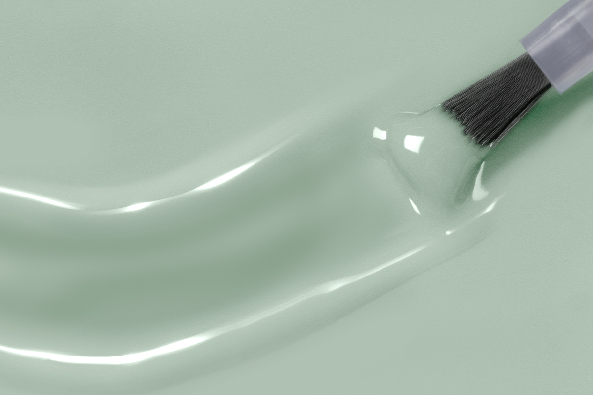 Jolifin LAVENI Shellac - pastell-leaf green 10ml