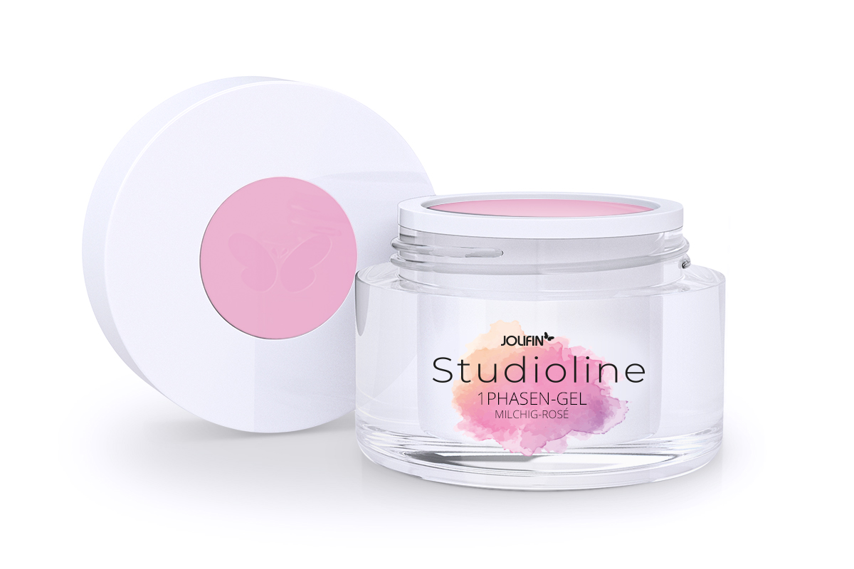 Jolifin Studioline - 1Phasen-Gel milchig-rosé 15ml