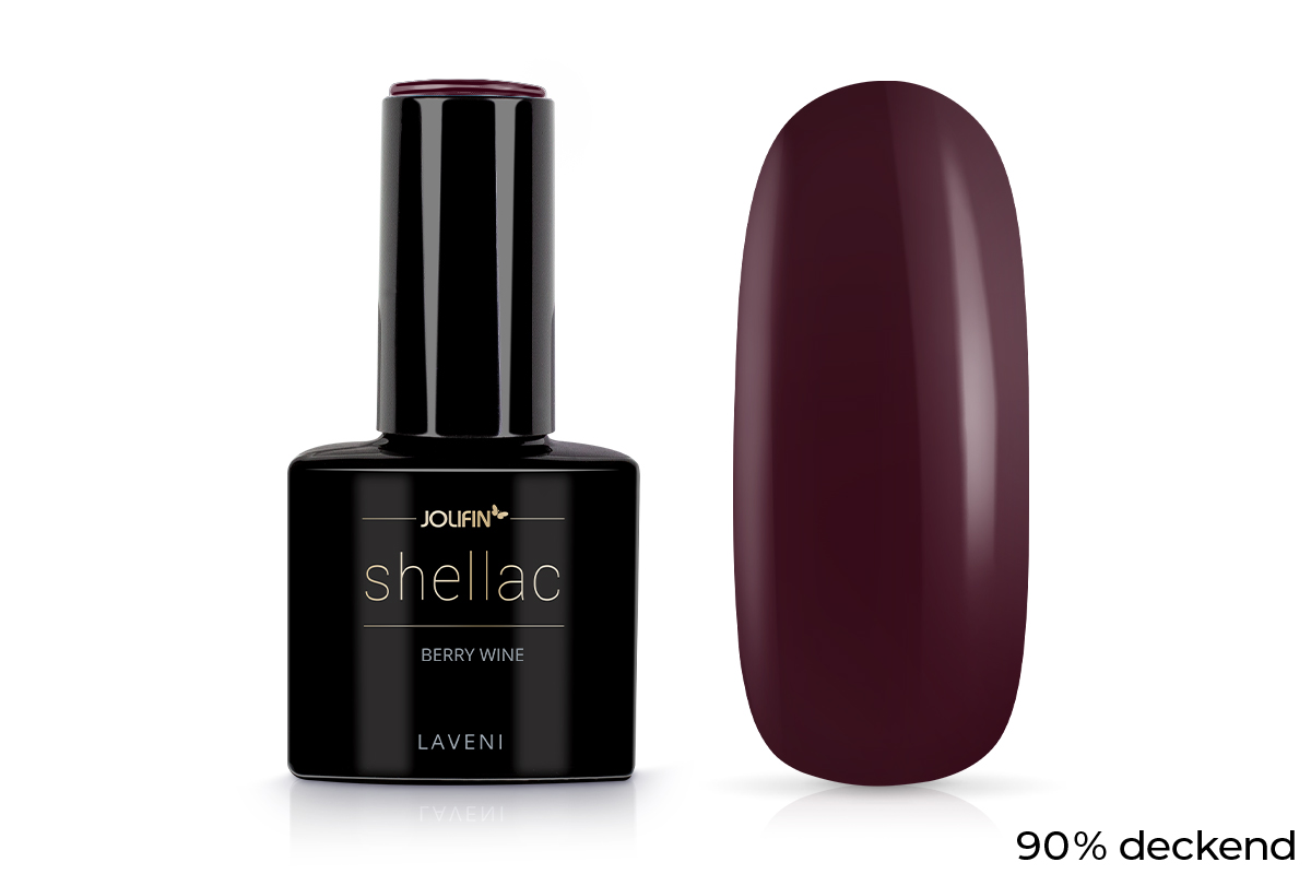 Jolifin LAVENI Shellac - berry wine 10ml