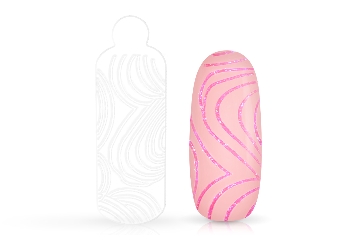 Jolifin silicone mould for dual tips - lines