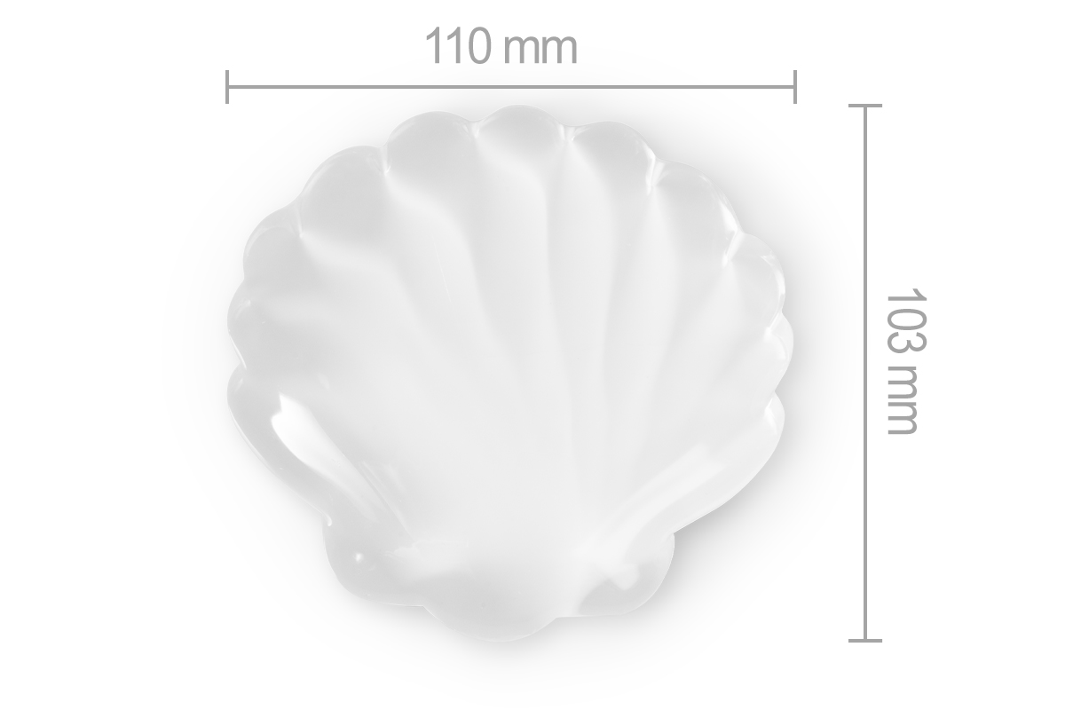 Jolifin comfort arm rest - shell clear