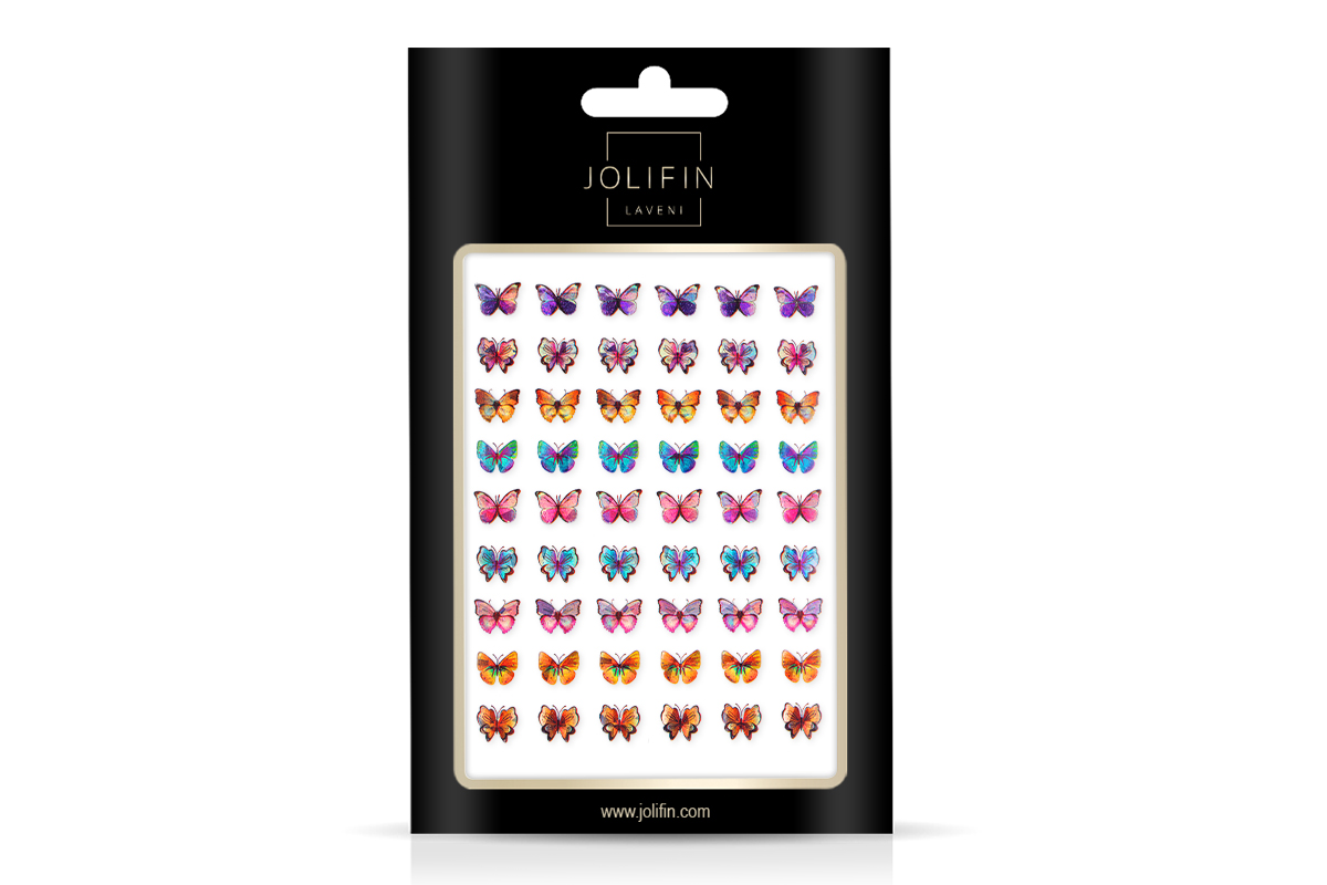 Jolifin LAVENI XL Sticker - Butterfly Hologramm Nr. 1