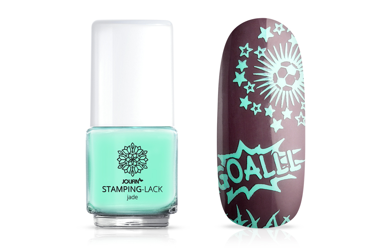 Jolifin Stamping-Lack - jade 12ml