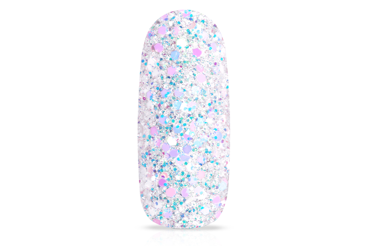 Jolifin Shiny Glitter - white mermaid