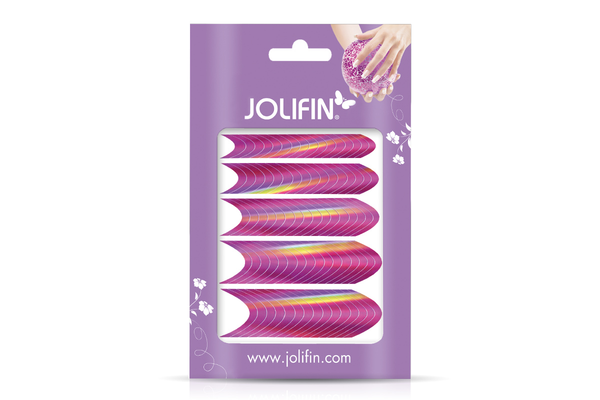 Jolifin Chrome French Sticker pink