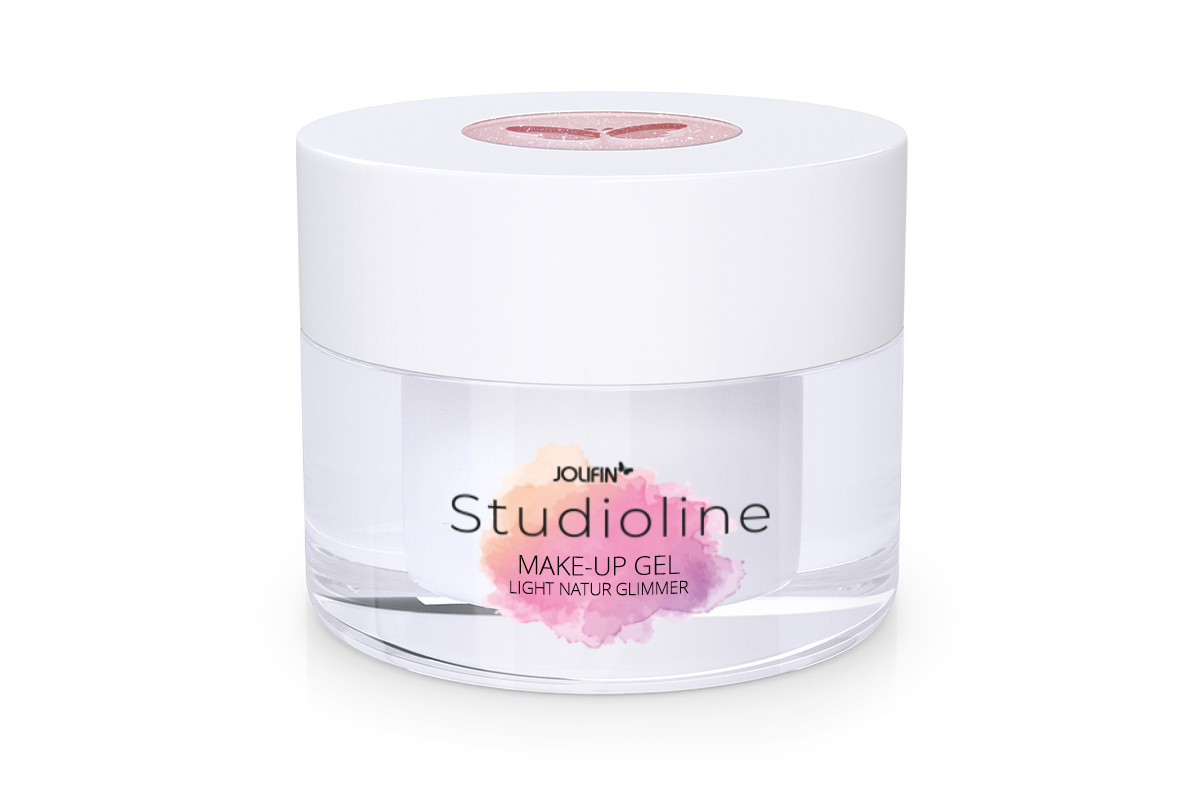 Jolifin Studioline - Make-Up Gel light natur Glimmer 15ml