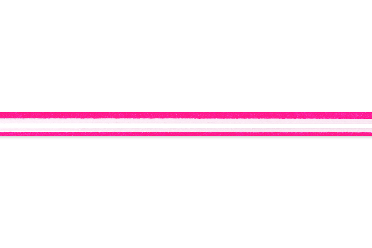 Jolifin Feile gebogen neon-pink 100/180 