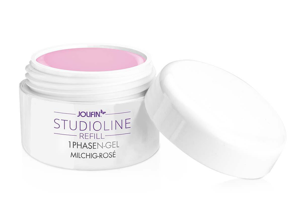 Jolifin Studioline Refill - 1Phasen-Gel milchig-rosé 30ml