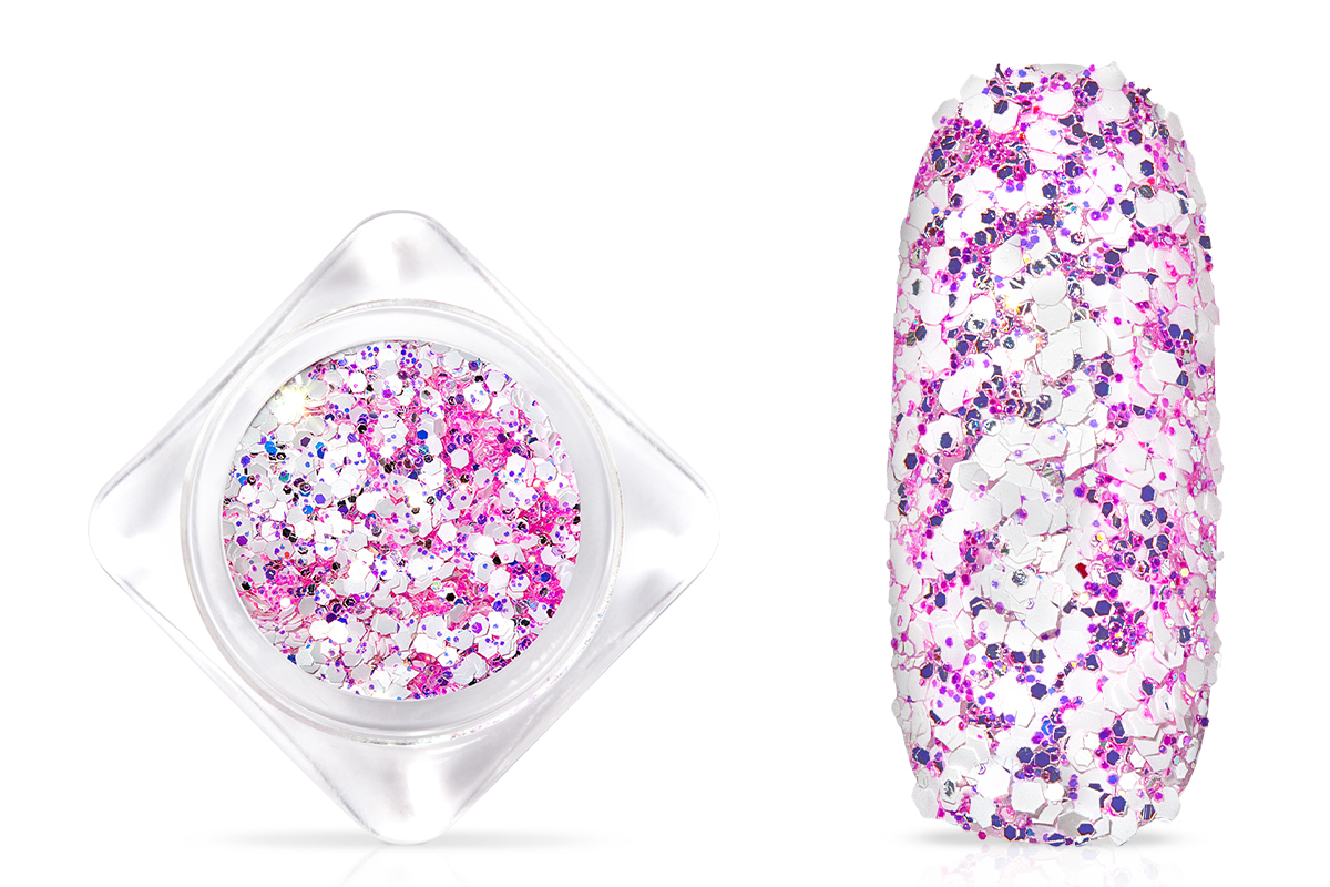 Jolifin Candy Glitter - pastell-magenta