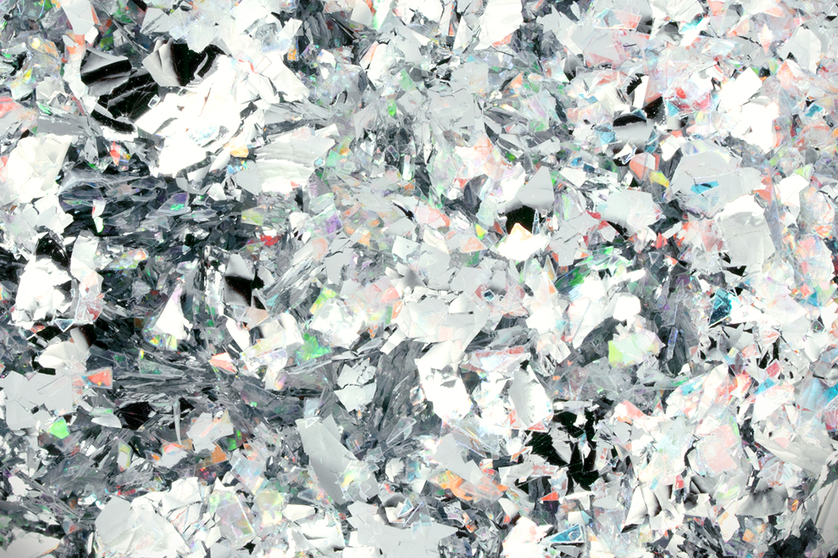Jolifin Soft Foil Flakes - Aurora silver