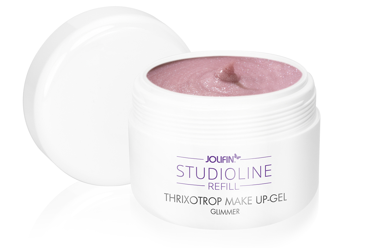 Jolifin Studioline Refill - Thixotrope Make-Up Gel Glimmer 250ml