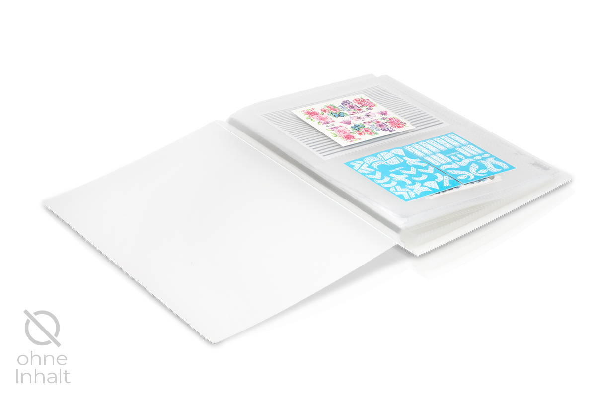 Jolifin Aufbewahrung für Sticker & Tattoos - 80 Einschübe