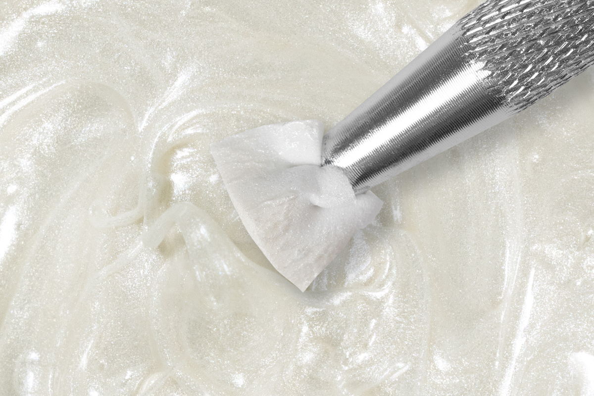 Jolifin Mousse Ombre-Gel - white pearl 5ml