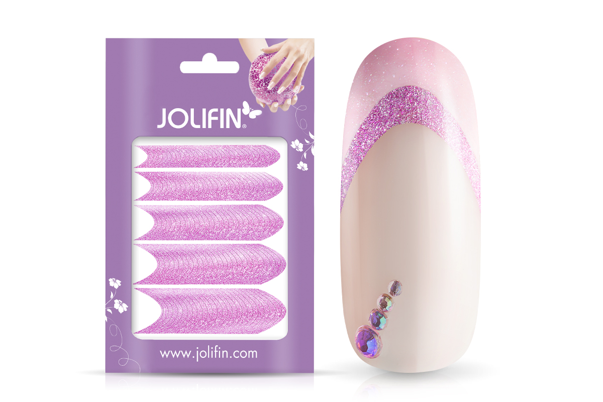 Jolifin Glitter French pink