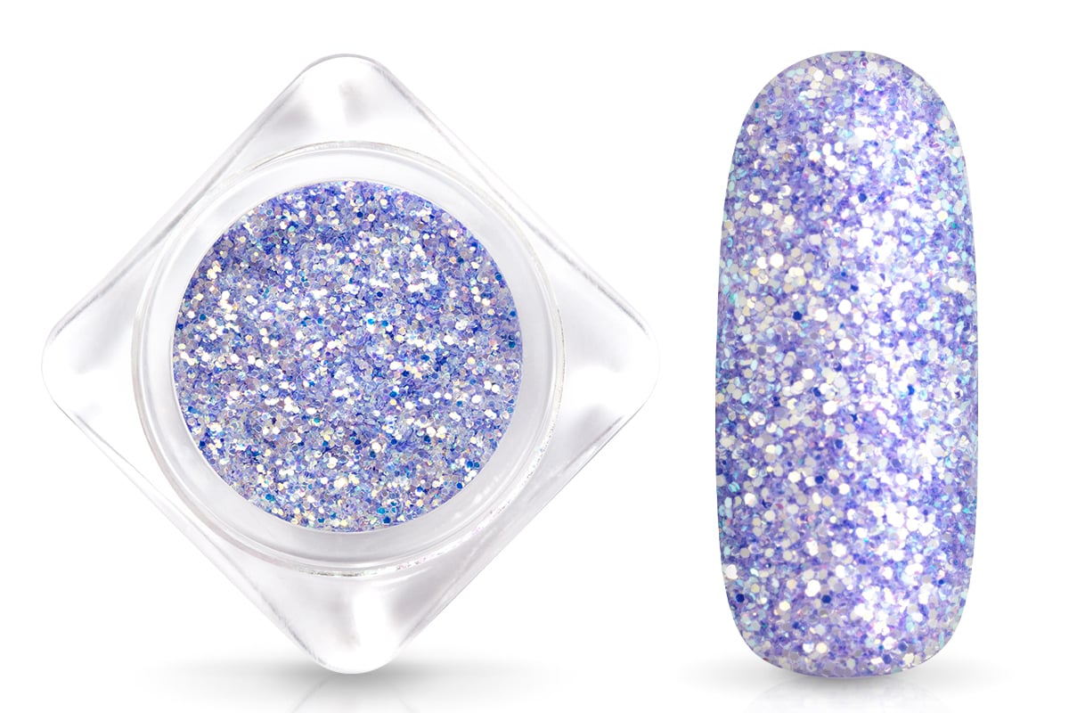 Jolifin Glitterpuder - pastell-blueberry