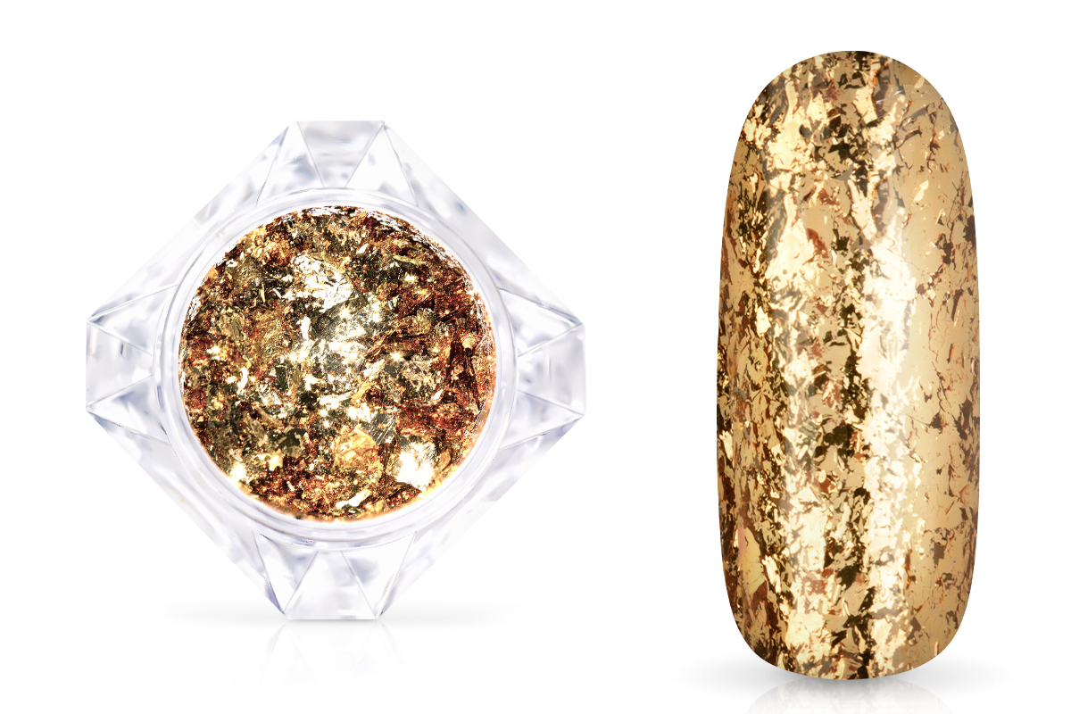 Jolifin LAVENI Mirror-Flakes - bronze
