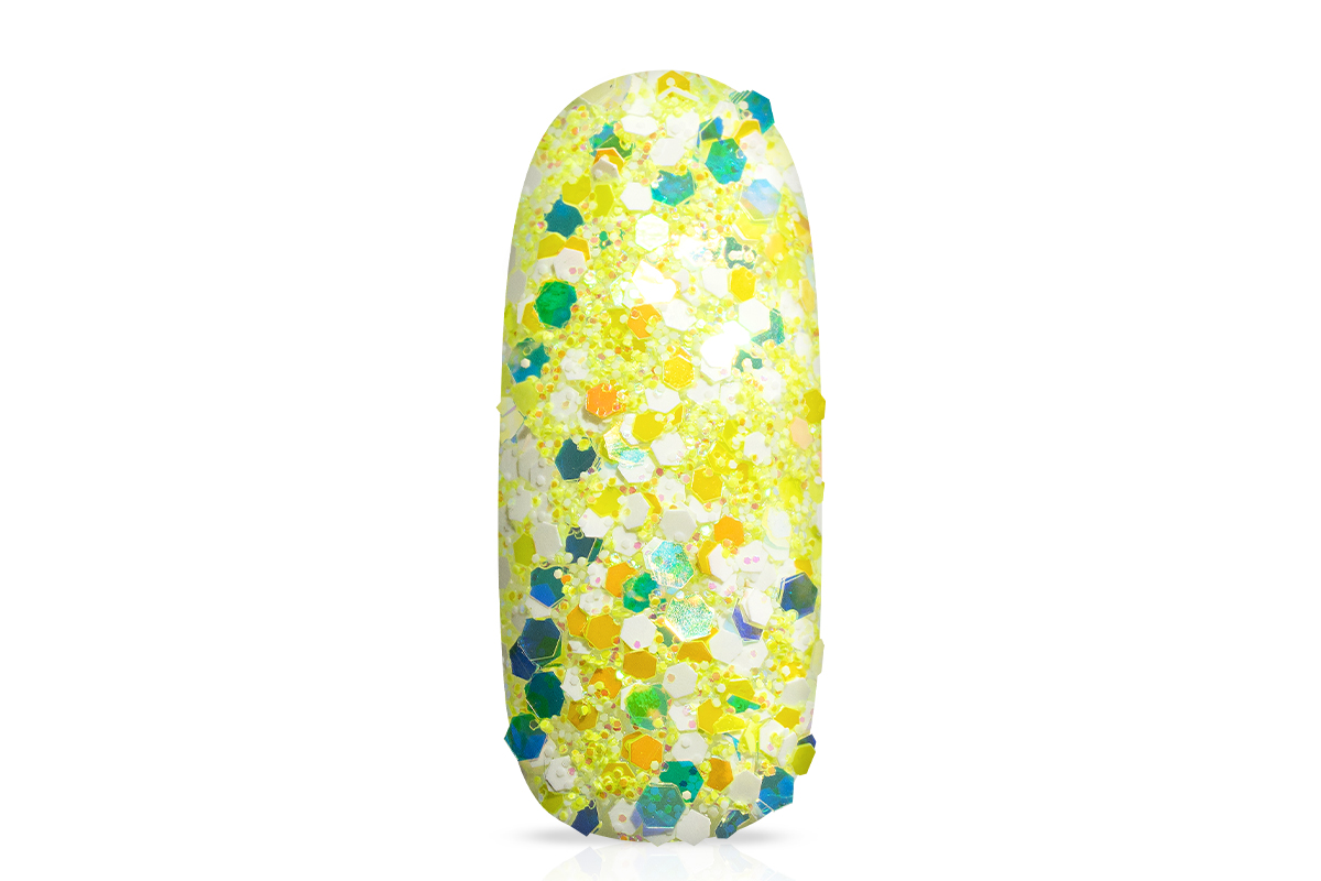 Jolifin Candy Glitter - ananas yellow 