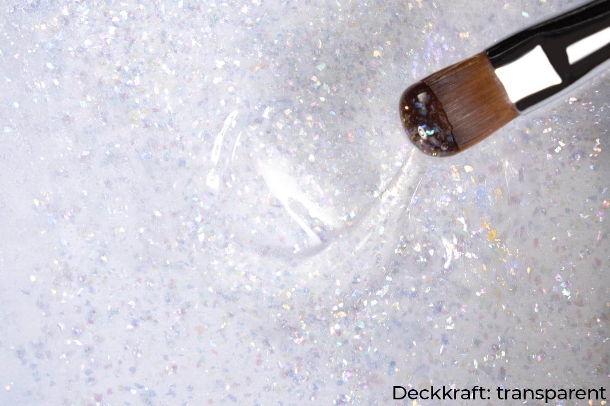 Jolifin Studioline Refill - Aufbau-Gel aurora flakes 30ml