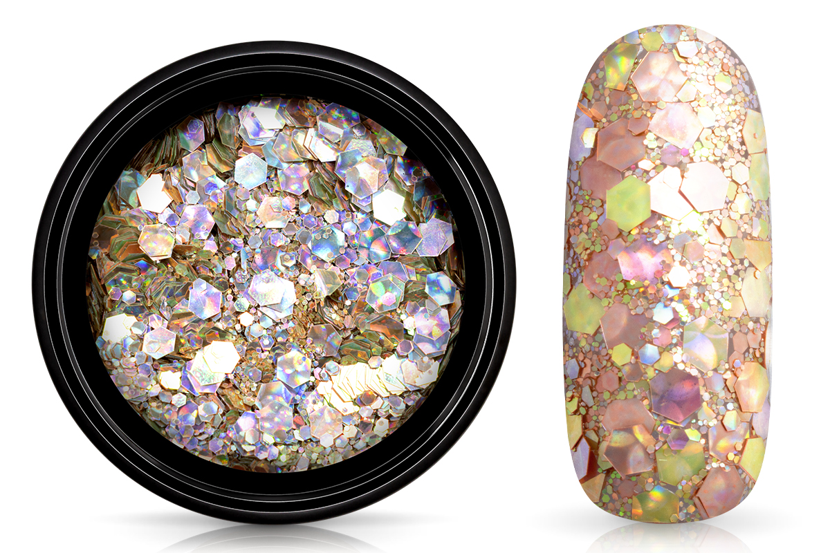 Jolifin LAVENI Chameleon Glittermix - pastell-gold