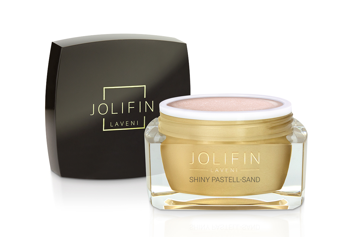 Jolifin LAVENI Farbgel - shiny pastell-sand 5ml