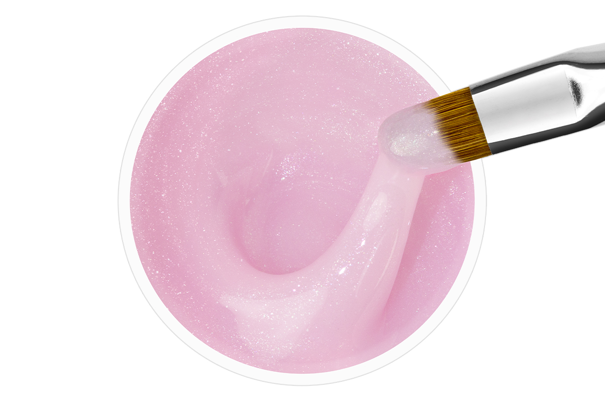Jolifin Studioline Refill - build-up gel milky rosé mica 30ml