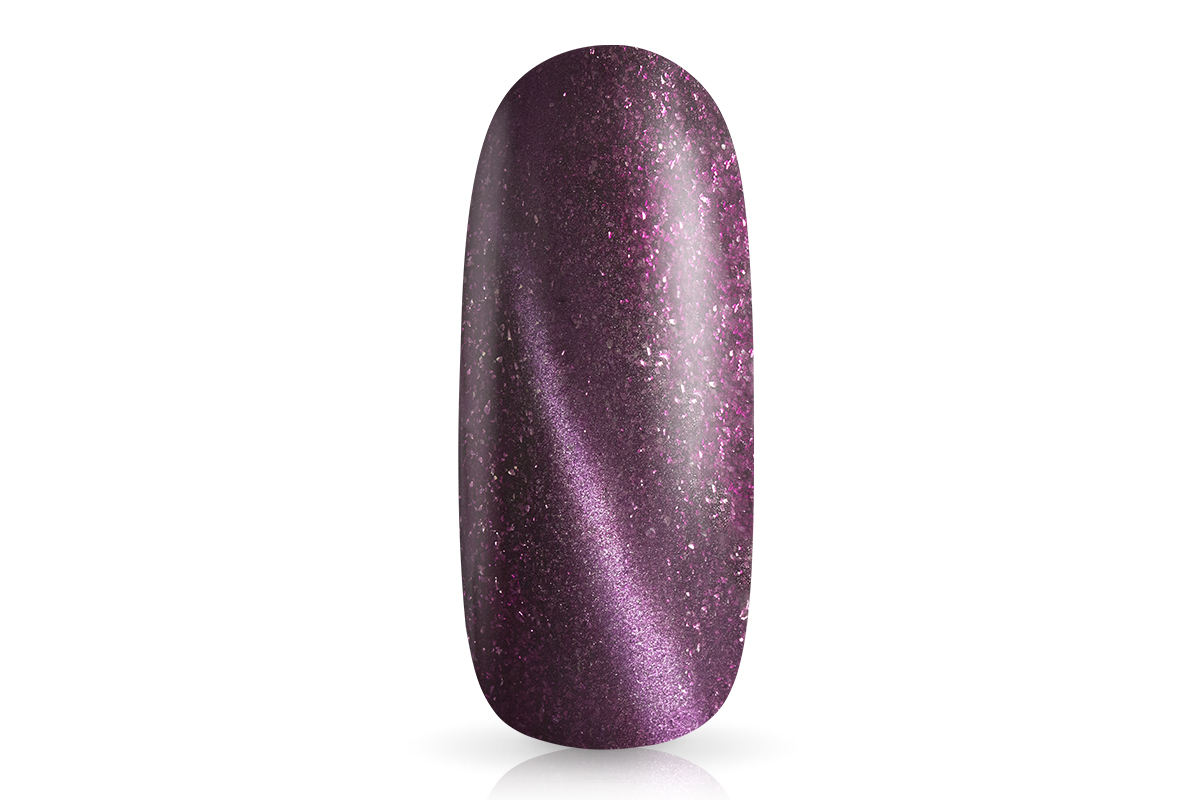 Jolifin LAVENI Farbgel - Cat-Eye sparkle chrome berry 5ml