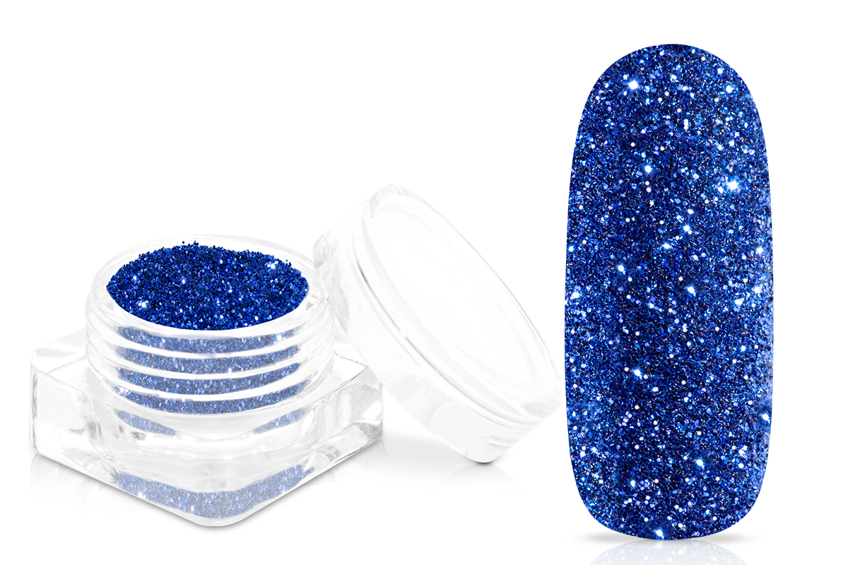 Jolifin Glitterpuder - royal blue