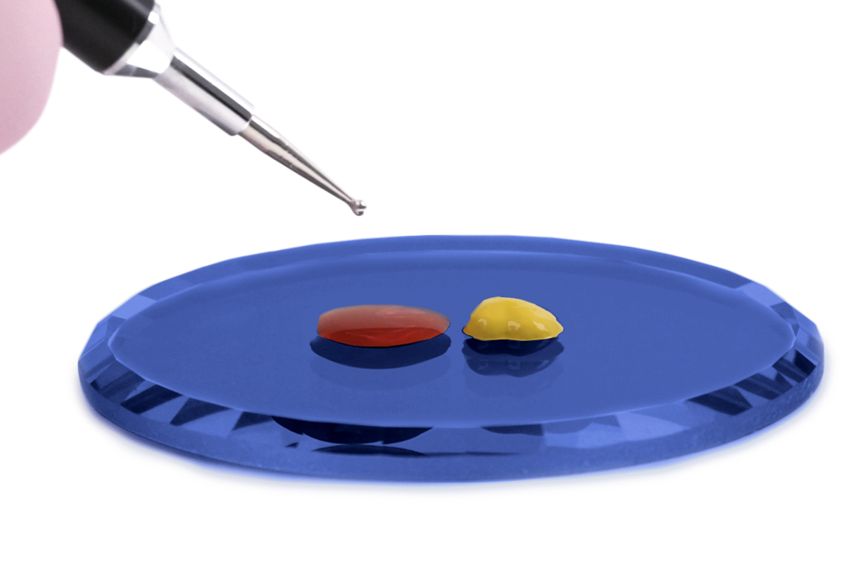 Jolifin Mixing Palette Mirror - blue