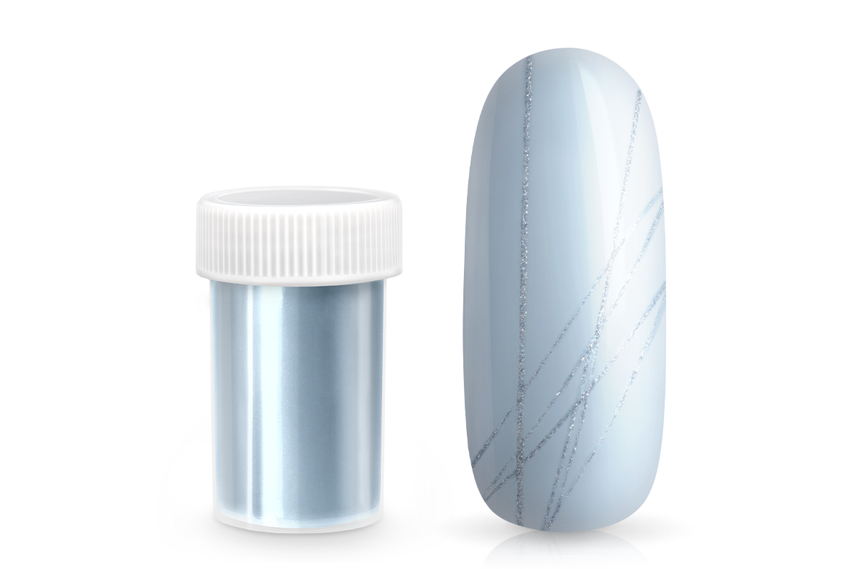 Jolifin Transfer Nagelfolie XL - blue pearl