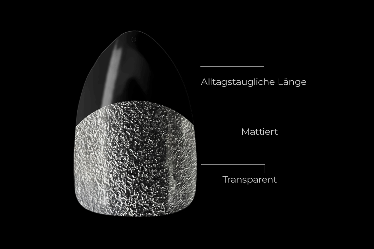 Jolifin 120er Tipbox Press-On Mandel - mattiert