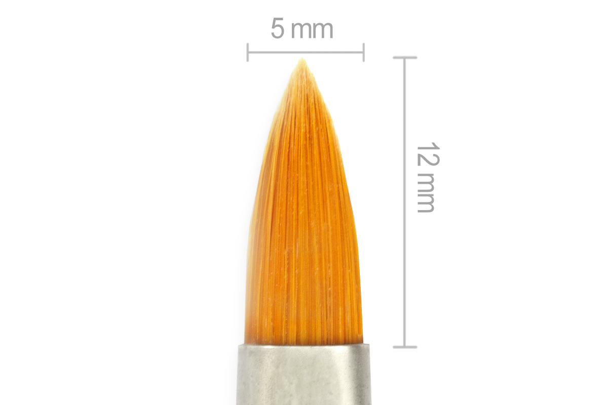 Premium brush cat tongue size 5