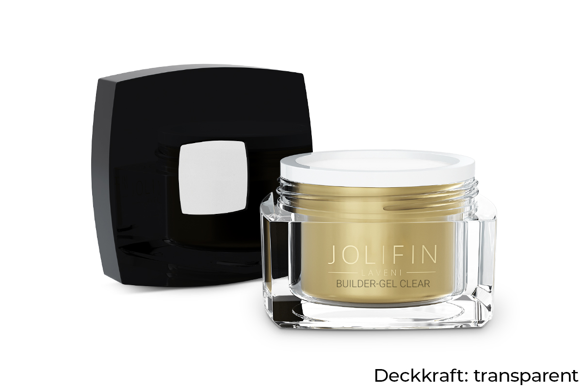 Jolifin LAVENI - Builder-Gel clear 15ml