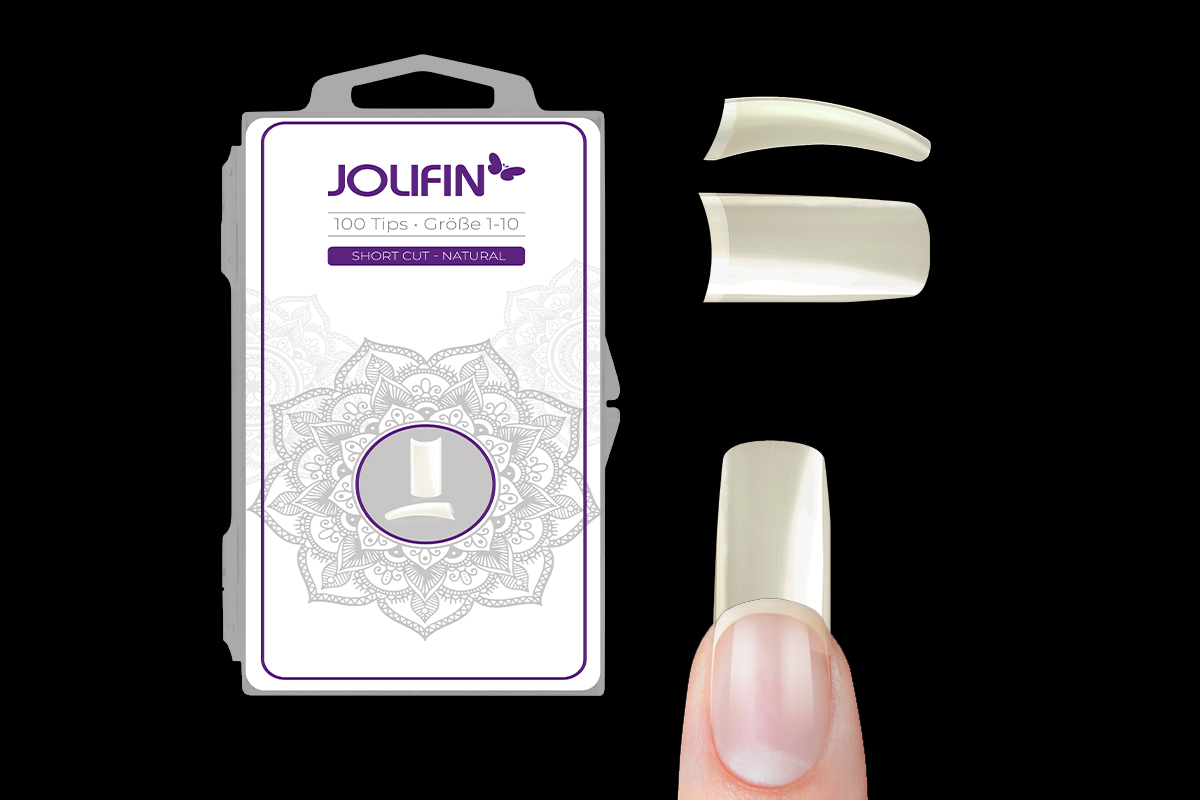 Jolifin 100er Tipbox Short Cut - natural