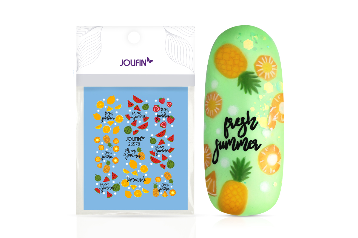 Jolifin Nail Art Tattoo - No. 59