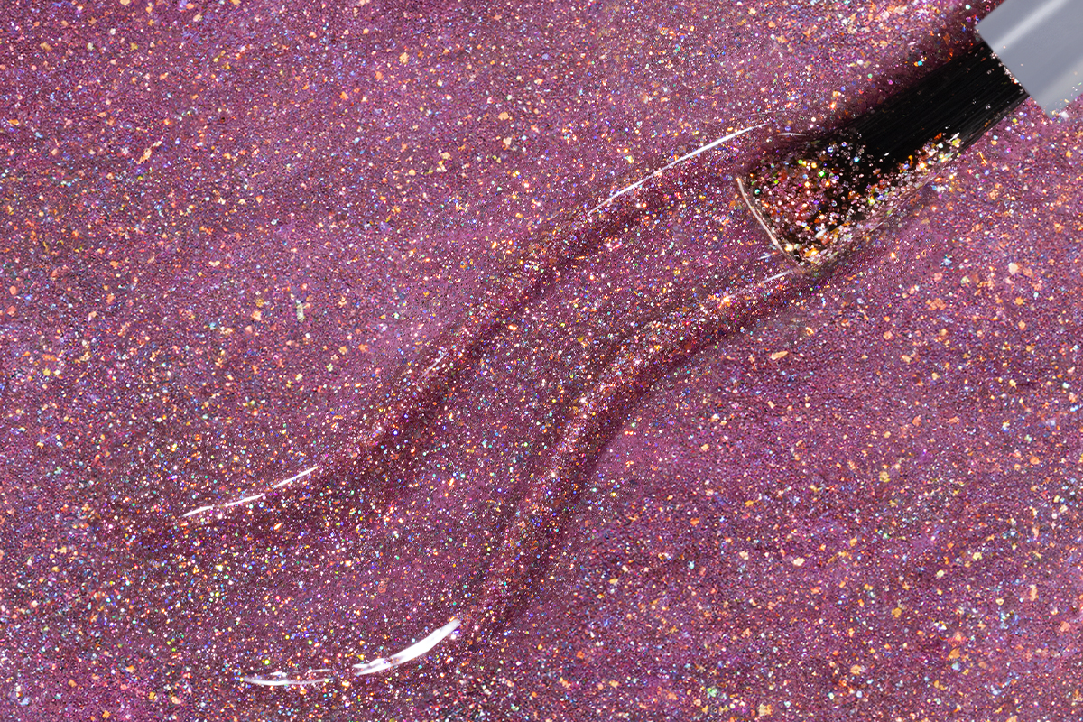 Jolifin LAVENI Shellac - sweet illusion Glitter 10ml