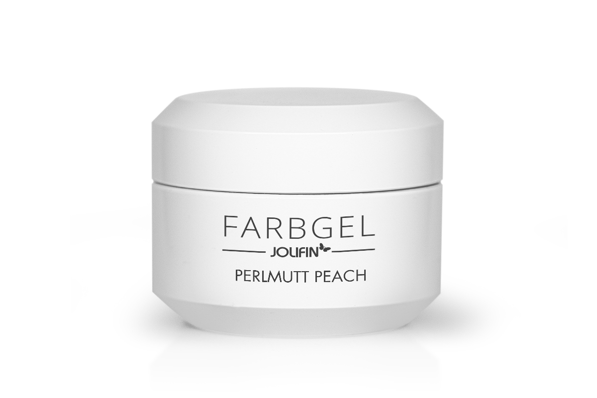 Jolifin Farbgel Perlmutt peach 5ml