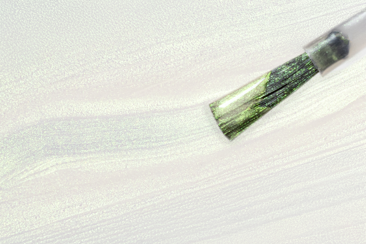 Jolifin Stamping-Lack - aurora FlipFlop gold & green 12ml