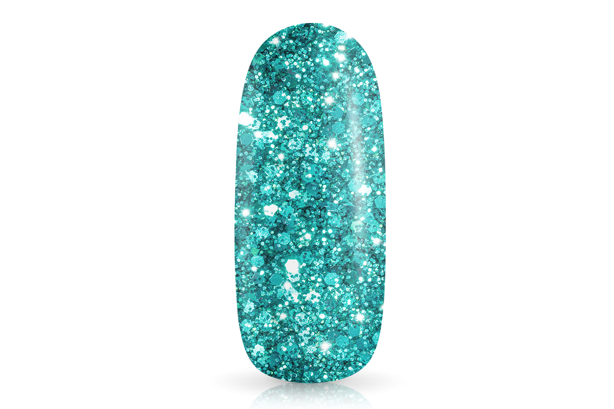 Jolifin Farbgel türkis Glittermix 5ml