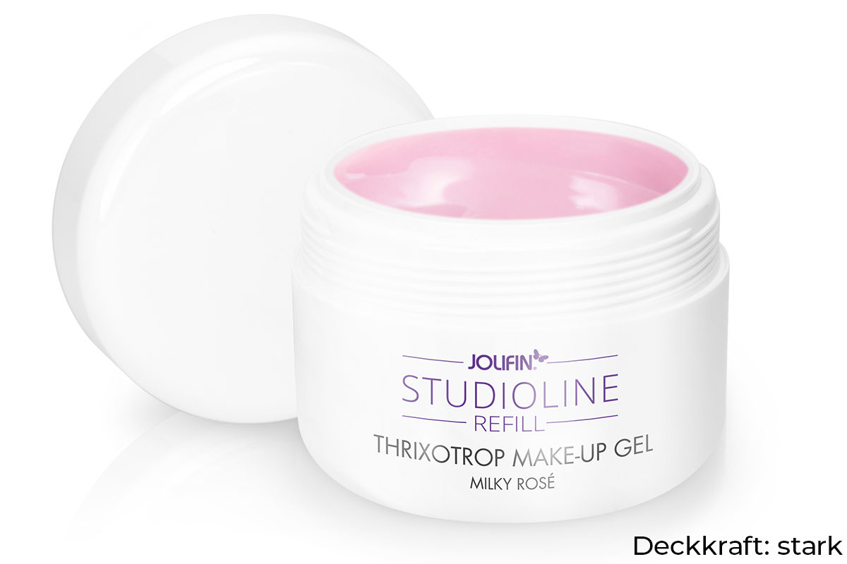 Jolifin Studioline Refill - Thixotrop Make-Up Gel milky rosé 250ml