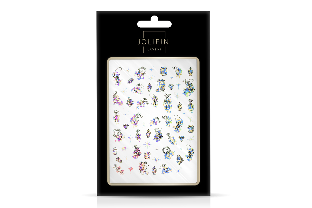 Jolifin LAVENI XL Sticker - Silver 21