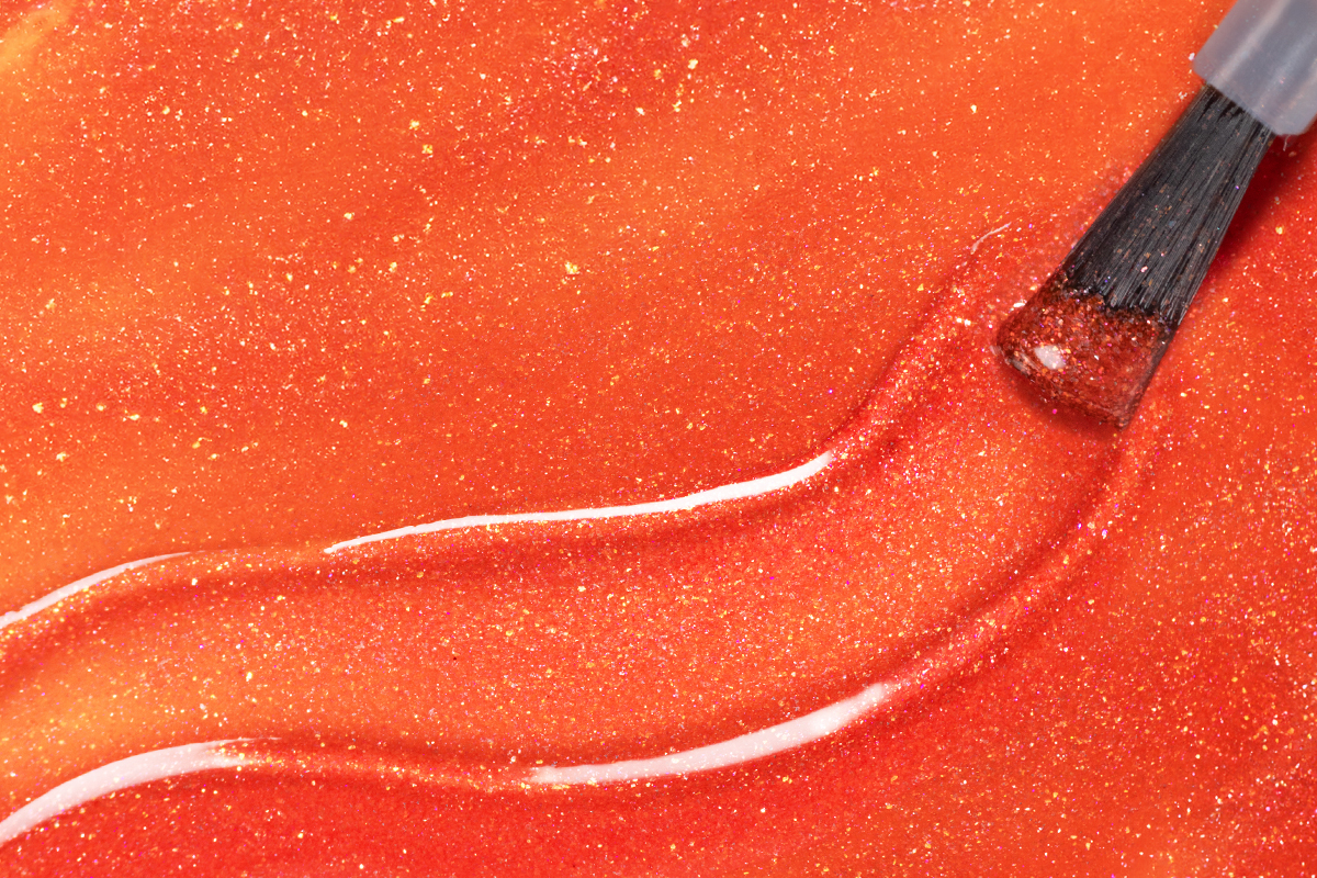 Jolifin LAVENI Shellac - Jelly Glas super shine orange 10ml