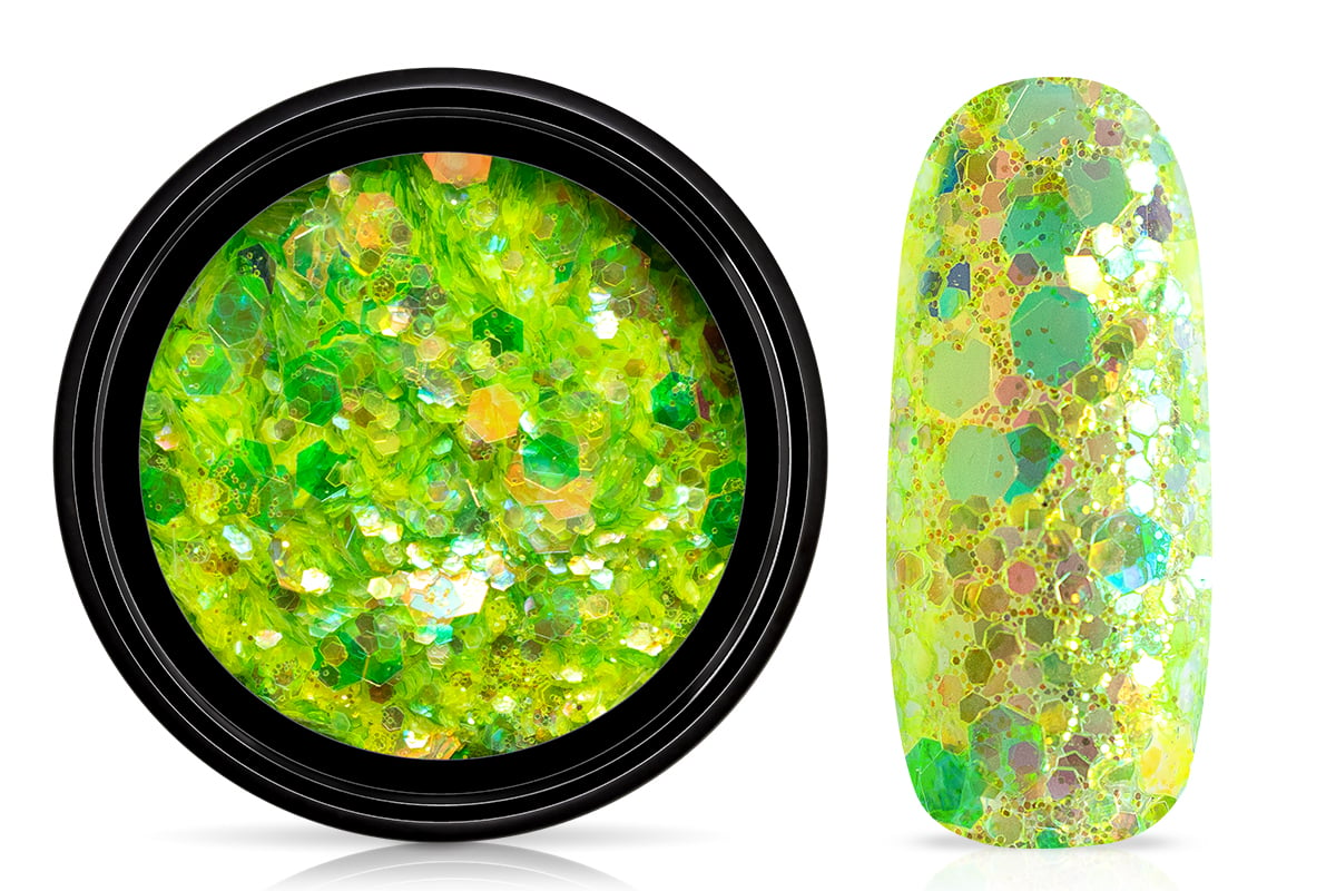 Jolifin LAVENI Mermaid Glitter - neon-lime