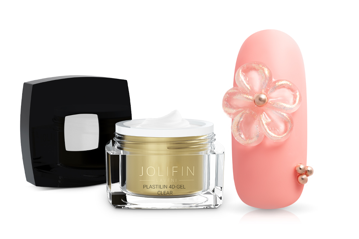 Jolifin LAVENI Plastilin 4D-Gel - clear 5ml