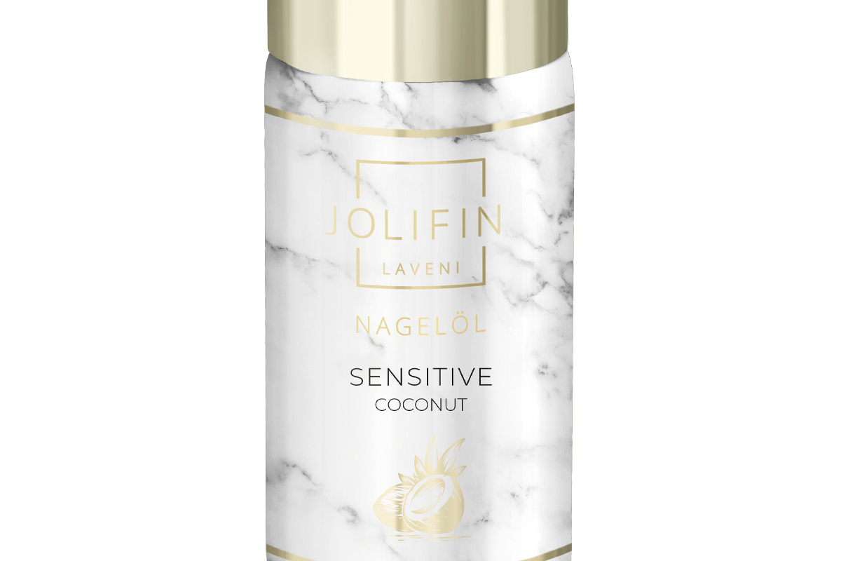 Jolifin LAVENI PRO Nagelöl - sensitive coconut 10ml