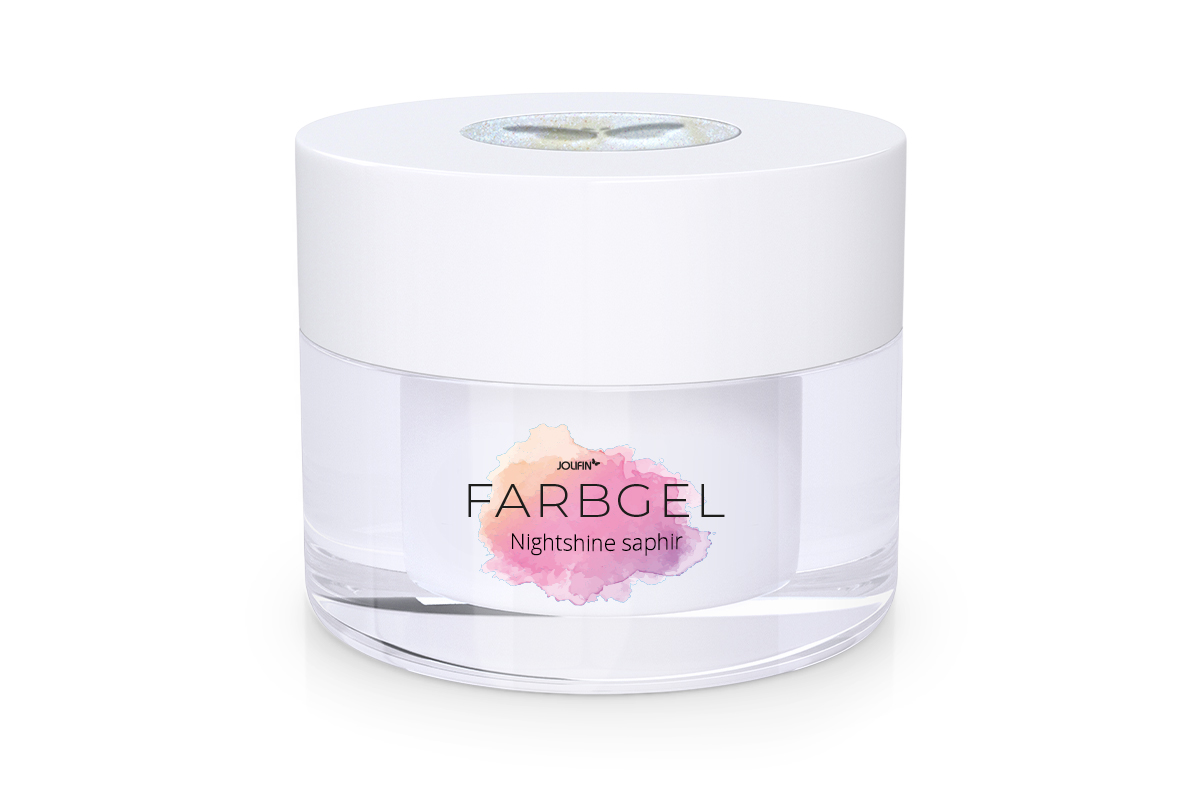 Jolifin Farbgel Nightshine saphir 5ml