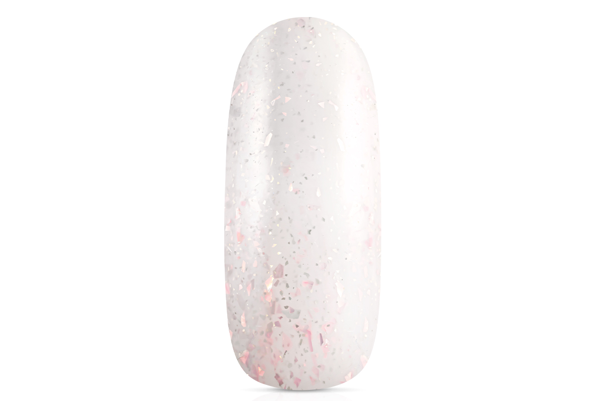 Jolifin LAVENI Shellac - Base & Build milky rosy Flakes 10ml
