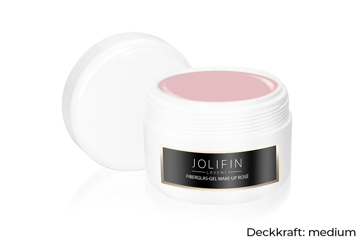 Jolifin LAVENI Refill - Fiberglas-Gel make-up rosé 250ml
