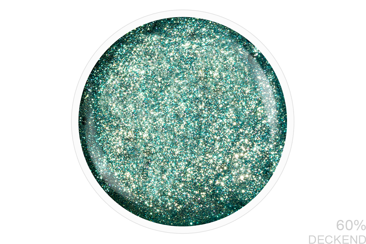 Jolifin LAVENI Shellac - sparkling jade 10ml