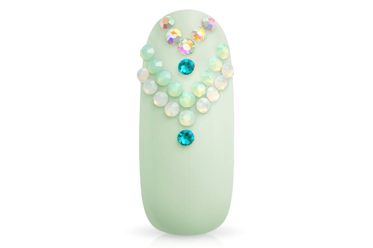 Jolifin LAVENI XXL rhinestone box - colourful mini mix