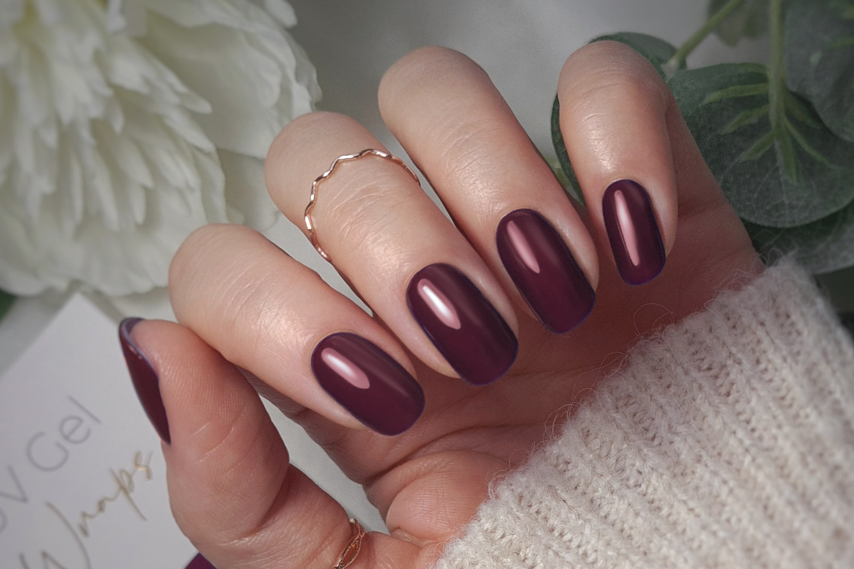 Jolifin LAVENI UV Gel-Wraps - bordeaux